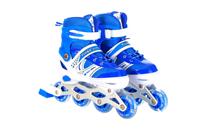 Patins à roulettes pour enfants et adolescents, tailles réglables durables avec roulements ABEC-7 pour intérieur/extérieur