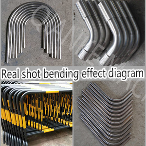 Machine de pliage de tuyaux hydraulique semi-automatique pour plieur de tubes en acier 90 °   180 °   Équipement de cintrage de tubes métalliques pour tubes carrés et ronds - Product Image 3