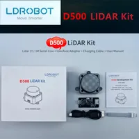 Kit Lidar LDROBOT D500 avec scanner radar LD06 LD19 12 mètres, balayage à 360 degrés intérieur/extérieur, prise en charge ROS1 ROS2