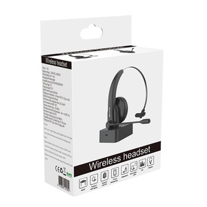 ชุดหูฟังตัดเสียงรบกวนพร้อมไมโครโฟน,ชุดหูฟังไร้สายสำหรับคอลเซ็นเตอร์สำนักงานปุ่มปิดเสียงปี2023 - Product Image 6