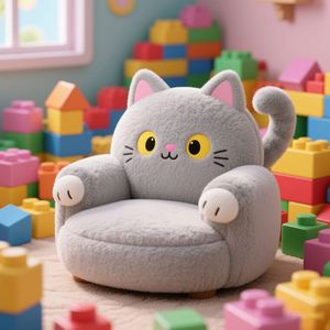 Sofá Personalizado de Fábrica, Sofá de Peluche con Forma de Animal, Sofá de Peluche Barato y Bonito con Forma de Animal para Bebés - Product Image 1