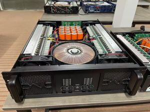 Amplificador de potencia de audio profesional de 4 canales MX241500 con tubos Toshiba de 1500W*4 para centros comerciales y estudios de baile. - Product Image 1
