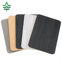 Chapa de Madera de Bambú Flexible y Moderna con Textura de Mármol, Resistente al Fuego y al Agua, PVC para Comercio, Entretenimiento y Hogar