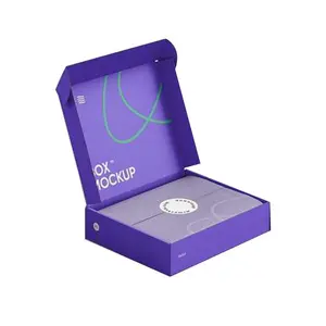 Custom Watch Gift Box Hard Jewelry Necklace Box Can Print Logo Corrugated Shipping Box