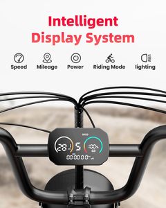 Obx G60 Xe đạp điện cho người lớn chúng tôi kho chất béo lốp đường núi Thành Phố hàng hóa e-xe đạp bụi bẩn off-road <span class=keywords><strong>Ebike</strong></span> bán buôn Lithium - Product Image 5