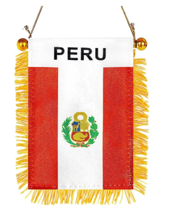 Drapeaux miniatures personnalisés de 6 x 4 pouces pour la décoration de la fenêtre du rétroviseur de voiture avec <span class=keywords><strong>ventouse</strong></span> - Product Image 4