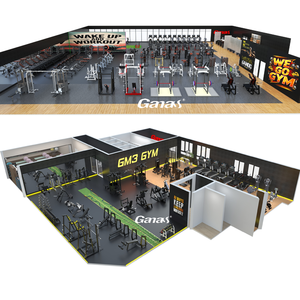 Máquinas de Fitness Estilo Italiano, Conjunto de Equipos de Gimnasio, Configuración Completa de Gimnasio Comercial en Guangzhou 2026 - Product Image 3