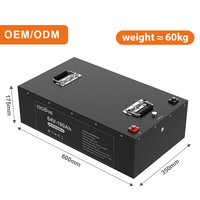 Batterie au lithium LiFePO4 personnalisée 60V 64V 100Ah pour tricycle électrique, mini véhicule électrique, quadricycle, voiturette de golf électrique, OEM ODM, usine chinoise