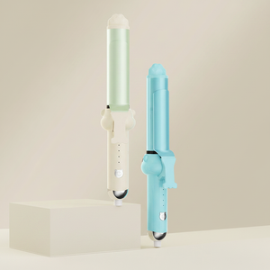 Lisseur et boucleur <span class=keywords><strong>2</strong></span>-en-1, design ours mignon, mini fer à lisser portable de voyage, température constante pour filles et étudiantes - Product Image 6