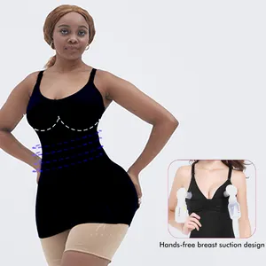 Hygieia Wholesale Seamless Women Nursing Shapewear Tank Top Breastfeeding Front Open Maternity Nursing Shaper Camisole