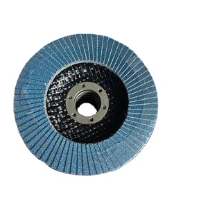 ססגוני גלגל גלגל זירקוניה כחול ליטוש גלגל דיסק flap שוחקים עבור דיסק פלסטיק