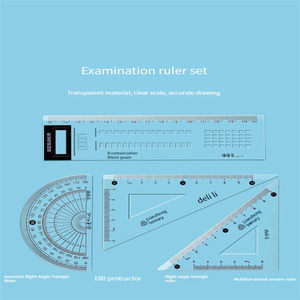 Hochwertiger Deli <span class=keywords><strong>V666</strong></span> Gummi-Prüfstift für Prüfung und Forschung, 0,5 mm schwarzer Unterschriftenstift, 2B Bleistift, Lineal, Schreibwaren - Product Image 5