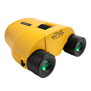 COMET 10x25 Pequeño <span class=keywords><strong>y</strong></span> potente compacto portátil HD <span class=keywords><strong>Binoculares</strong></span> para adultos <span class=keywords><strong>y</strong></span> niños con lente totalmente óptica para viajes al aire libre Senderismo - Product Image 3