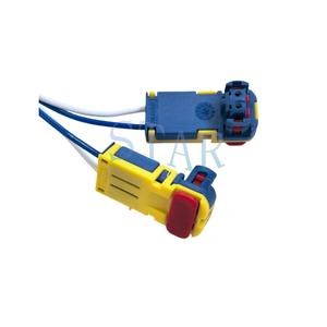 Fabrika imalatı emniyet fiş araba araçlar için uygun 2 Pin mavi konnektör emniyet kemeri kablo demeti özel - Product Image 2