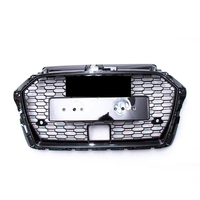 Grille de pare-chocs avant de haute qualité pour Audi A3 2017-2019 modifiée en grille RS3, grille en nid d'abeille en ABS avec ACC
