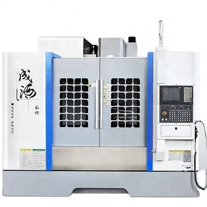 Système de contrôle CNC GSK <span class=keywords><strong>VMC</strong></span> 1270 Centre d'usinage vertical, conique de broche BT40, 11 kW, 8000 tr/min, capacité du magazine à outils de 24 - Product Image 1