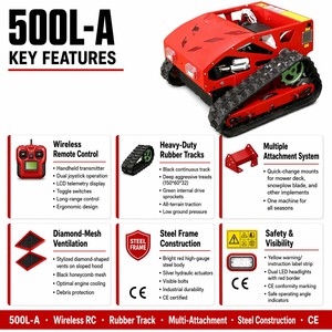 Cortadora <span class=keywords><strong>de</strong></span> Césped Robótica Autopropulsada con Control Remoto, Envío Gratuito, para Campos <span class=keywords><strong>de</strong></span> Golf - Product Image 2