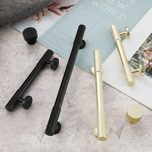 Furniture Handle And <b>Knob</b> Aluminum Alloy Bar Minimalist Cabinet Wardrobe Durable - Product Image 4