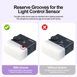 <span class=keywords><strong>3</strong></span> màu sắc gel trong suốt màu xanh màu vàng khuếch tán hộp mềm trường hợp cho im30 Hộp xà phòng tương thích với máy ảnh <span class=keywords><strong>Flash</strong></span> - Product Image 4