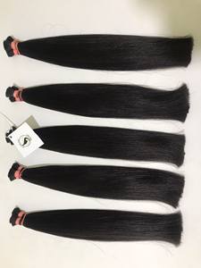 Cabello humano Remy virgen vietnamita de doble estiramiento, pelo Natural trenzado de 15Cm a 80Cm a granel, venta al por mayor - Product Image 5