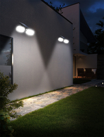 Pratique Lumineux Étanche Extérieur Sol Bollard Pelouse Jardin Led Solaire Spot Light