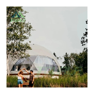 כיפה geodesic הגלילה הכיפה הבית עבור מכירות בית קמפינג domo בית עם גג בידוד-מאוורר סולארי - Product Image 4