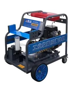 Portable high-pressure cleaner can be used for surface cleaning and rust removal
