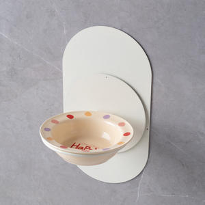 Nuevo cuenco de cerámica para mascotas para gatos y perros, comedero elevado con altura ajustable y cuenco magnético en ángulo, productos para mascotas - Product Image 6