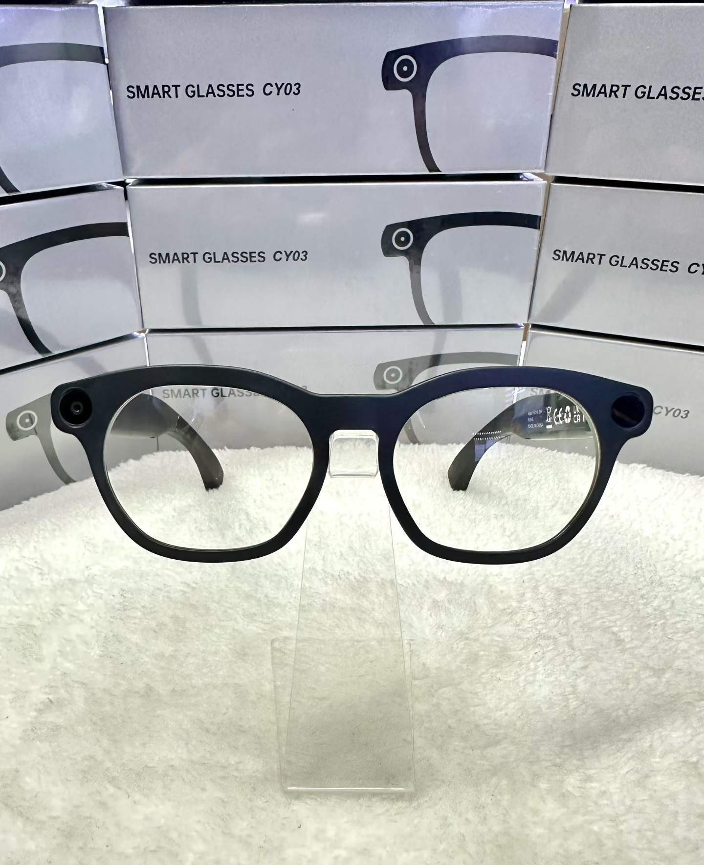Wholesale AI Smart Glasses Camera 8MP HD Video with AI Translation and AI Voice Command Wearable Glasses TikTok Live Men Women · image 2