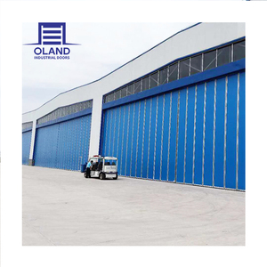 Puerta Exterior de Acero para Hangar Comercial de Aviones Grandes, de 40 mm de Espesor, Plegable/Corredera, Inteligente, Ahorradora de Energía, con Aislamiento Térmico - Product Image 6