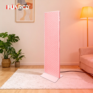 Panneau de luminothérapie LED rouge commercial ILUXRED 4800W 960 LED avec support, <span class=keywords><strong>appareil</strong></span> de luminothérapie infrarouge pour le corps entier - Product Image 1