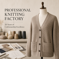 Cardigan en tricot gaufré personnalisé pour homme avec col à revers, boutons, poche poitrine, manches longues, pull, marque privée, tricot pour homme, faible MOQ