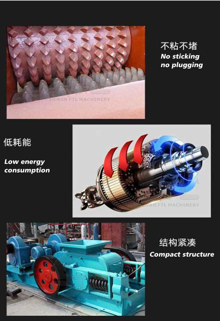 Factory direct Roller Crusher Machine with factory direct sale price