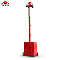 Torre de Seguridad Cúbica Temporal para Eventos, Unidad de Vigilancia Móvil Impermeable IP65 para Obras y Estacionamientos