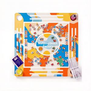 Tapis de piscine WaterMahj en EVA rigide, flottant et étanche, pour jeu de cartes, jeu de Rummy en plein air, jeu de société en cubes, cadeau - Product Image 4