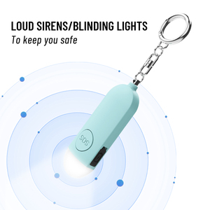 Alarme d'urgence portable, dispositif SOS, alarme de sécurité pour les voyages en plein air, alarme de sécurité nocturne, protection contre les agressions - Product Image 4