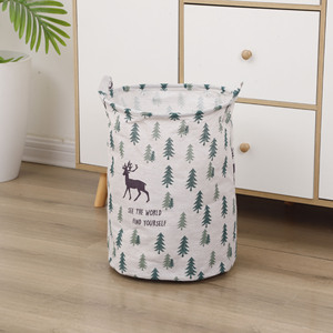 Large Storage Basket Bathroom Home Decor Laundry <strong>Hamper</strong> Collapsible Round Storage <strong>Hamper</strong> Boxes Bin Clothing Organizer <strong>for</strong> <strong>Women</strong> - Product Image 6
