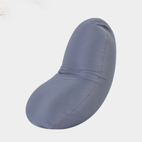 Canapé personnalisé de style américain confortable avec plancher paresseux Petit canapé pouf extensible sans gravité en forme de cacahuète
