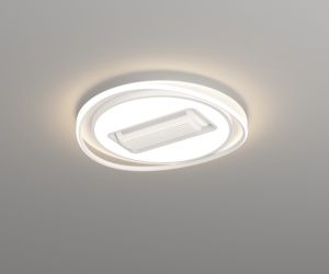 Ventilatore da Soffitto LED Moderno con Luce per Hotel, Camera da Letto, Soggiorno, Studio, Ufficio Domestico, Lampada da Soffitto Silenziosa Senza Pale con Ventilatore Integrato - Product Image 5