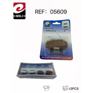 Gancio adesivo in acciaio inossidabile, 12 pezzi, per l'organizzazione domestica - Product Image 3