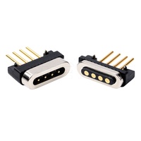 HytePro Horizontal 4 Pin Magnétique Pogo Pin Usb Connecteur pour la synchronisation des données et l'alimentation