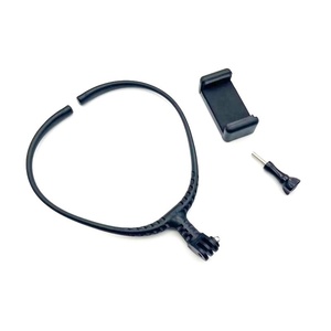 Support de téléphone universel pour le <span class=keywords><strong>cou</strong></span>, haute qualité, en ABS+PC, avec lumière selfie réglable, clip <span class=keywords><strong>portable</strong></span> pour vlog - Product Image 2
