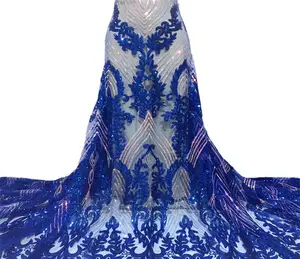 Новое свадебное платье LS833 в европейском и американском стиле, расшитое бисером вечернее платье из ткани, легкая Роскошная вышивка, кружевные сетчатые блестки