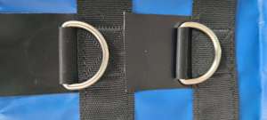 Bâches robustes pour camions de bois-24 'x 27' (8 'Drop) Noir 14 <span class=keywords><strong>oz</strong></span> - Product Image 6