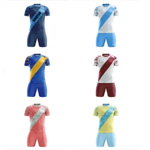 Kendi marka OEM özelleştirmek unisex futbol forması s set futbol kitleri mens futbol forması