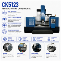Machine de tournage CNC verticale de haute qualité CK5123, machine de tournage CNC standard à vendre
