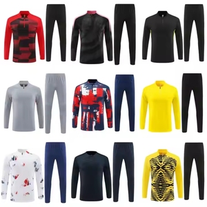 <span class=keywords><strong>Tuta</strong></span> Antivento da <span class=keywords><strong>Uomo</strong></span> per Allenamento di Calcio con Zip Lunga, Calda Divisa per Squadre con <span class=keywords><strong>Pantaloni</strong></span> Lunghi e Taglio Automatizzato - Product Image 6