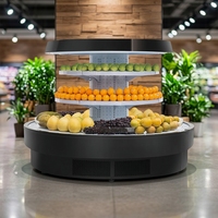 Réfrigérateur commercial vertical à rideau d'air avec porte vitrée pour boissons et spiritueux, vitrine réfrigérée verticale