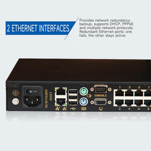 DL9032-B DTVS 32 ports RJ45 à distance 1U Rackmount OSD contrôle numérique <span class=keywords><strong>KVM</strong></span> sur IP commutateur avec résolution 1920x1440 en stock - Product Image 4