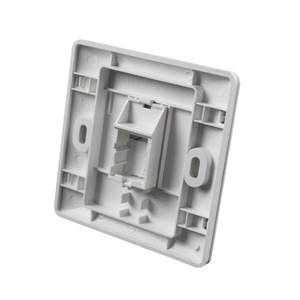 แผงพอร์ตเดี่ยวชนิด 86 สำหรับโมดูลโทรศัพท์เครือข่าย RJ11 RJ45 - Product Image 5